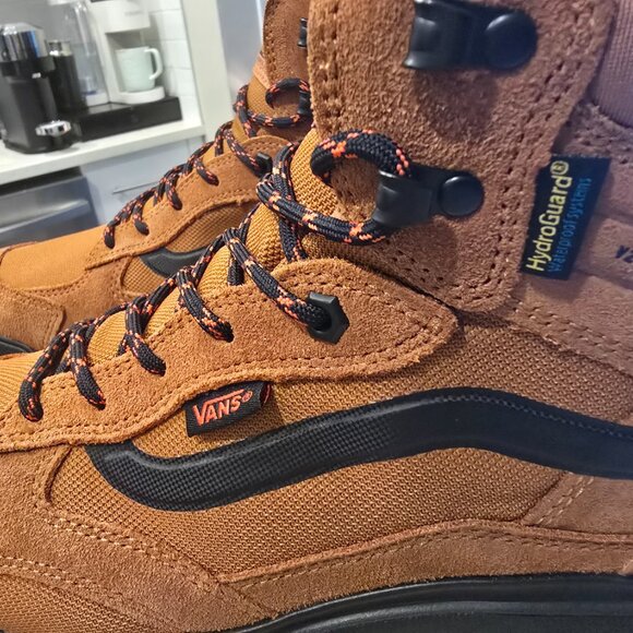 Vans MTE Crestline Waterproof Glazed Ginger Mens Size 10.5 Boots HIKING SHOE NEW - Picture 8 of 16